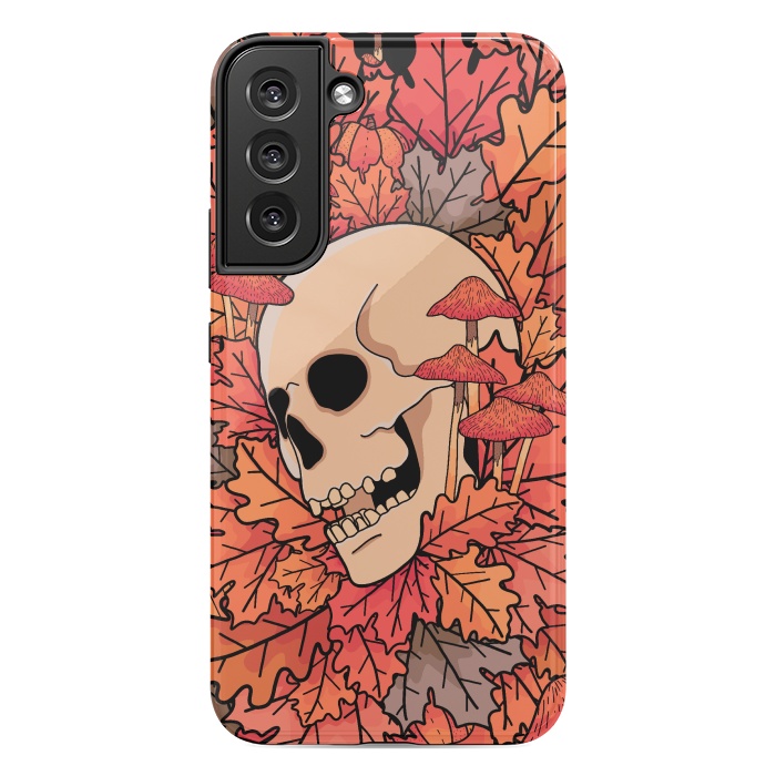 Galaxy S22 plus StrongFit The skull of autumn by Steve Wade (Swade)