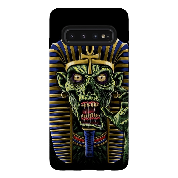 Galaxy S10 StrongFit Zombie Egyptian Pharaoh Mummy by Alberto