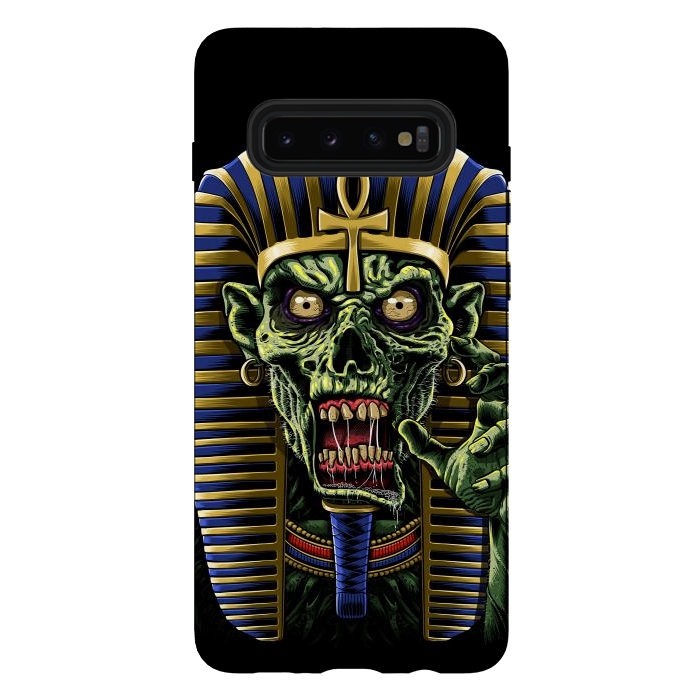 Galaxy S10 plus StrongFit Zombie Egyptian Pharaoh Mummy by Alberto