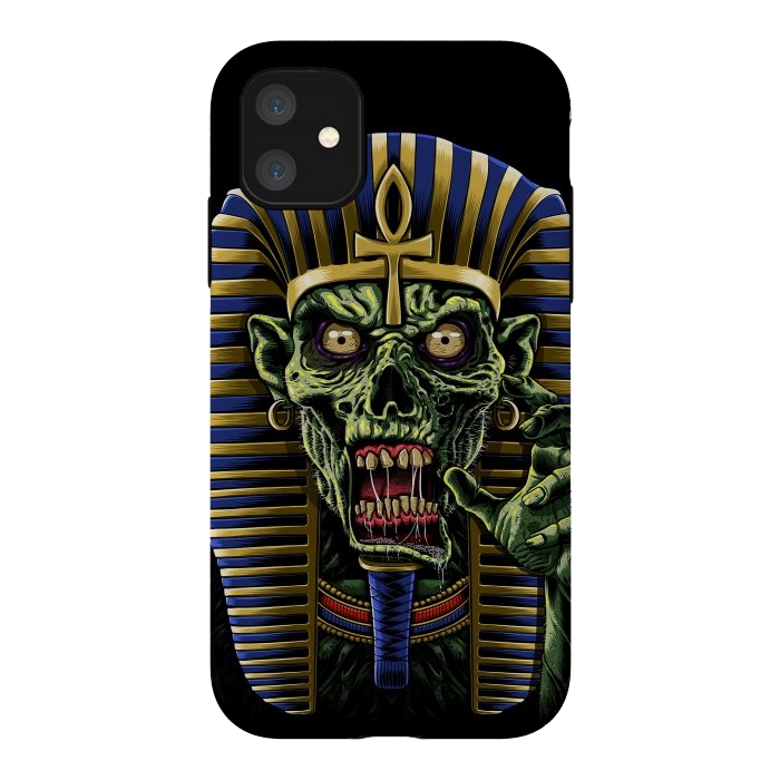 iPhone 11 StrongFit Zombie Egyptian Pharaoh Mummy by Alberto