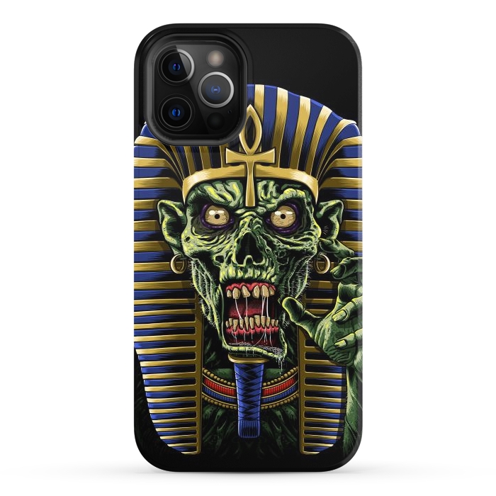 iPhone 12 Pro StrongFit Zombie Egyptian Pharaoh Mummy by Alberto