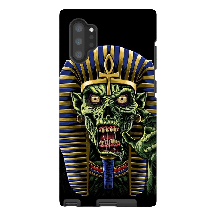 Galaxy Note 10 plus StrongFit Zombie Egyptian Pharaoh Mummy by Alberto