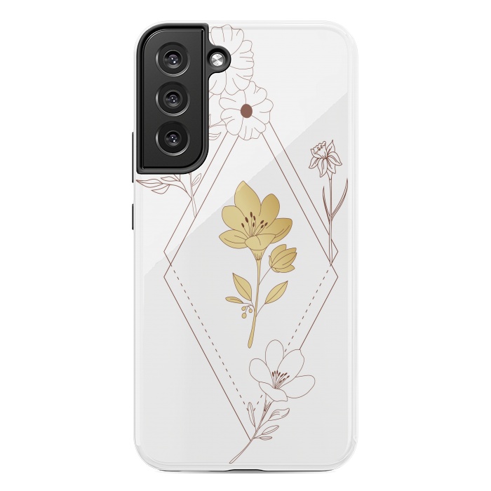 Galaxy S22 plus StrongFit gold flower  by haroulita