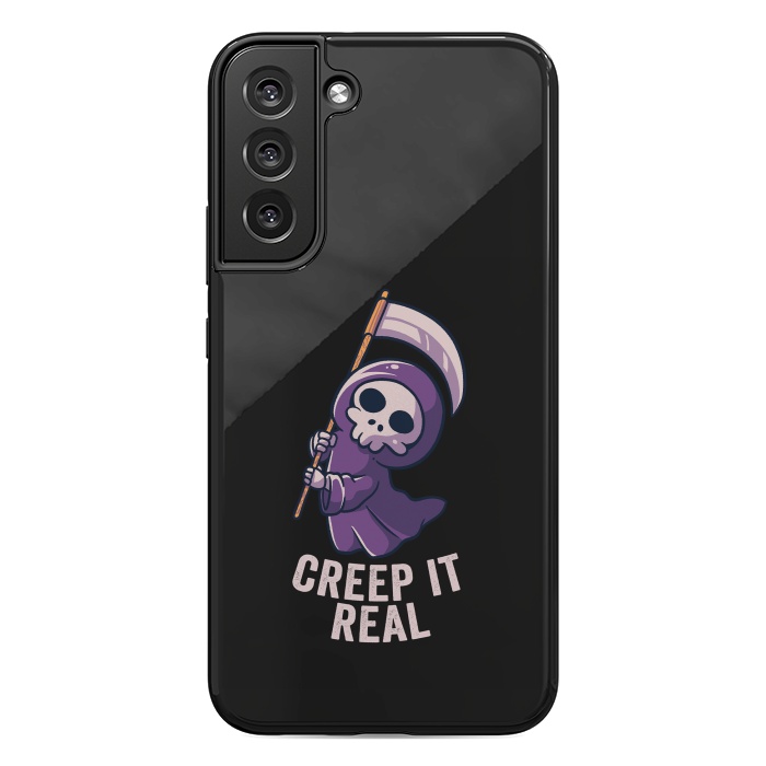 Galaxy S22 plus StrongFit Creep It Real - Skull by eduely