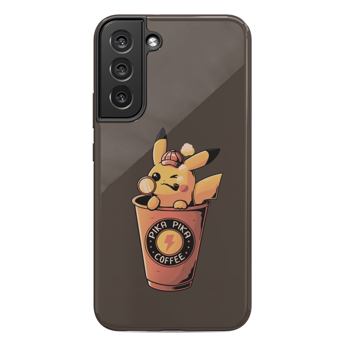 Galaxy S22 plus StrongFit Pika Pika Coffee by eduely