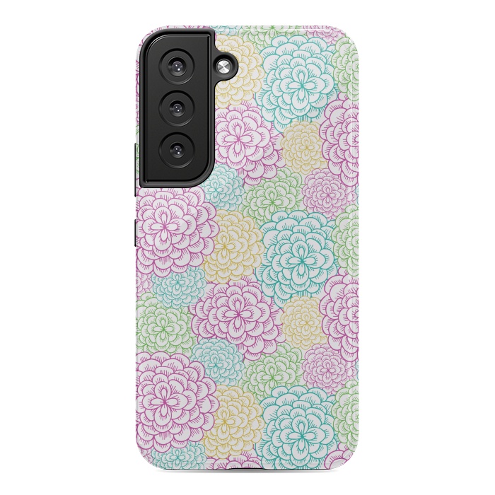 Galaxy S22 StrongFit Dahlia by TracyLucy Designs