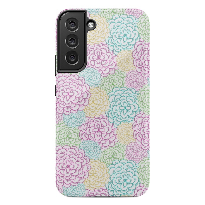 Galaxy S22 plus StrongFit Dahlia by TracyLucy Designs