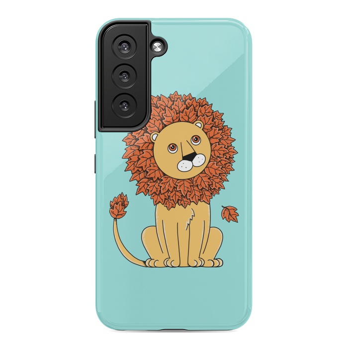 Galaxy S22 StrongFit Lion by Coffee Man