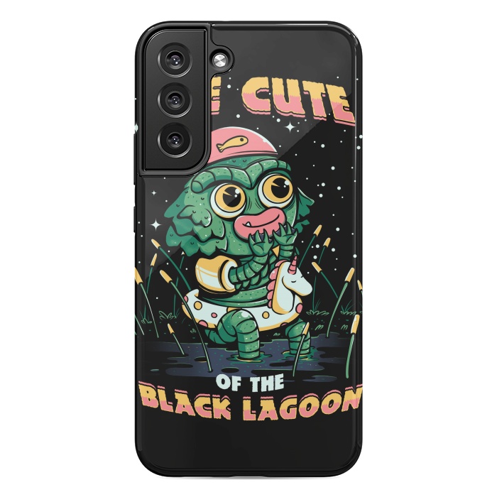 Galaxy S22 plus StrongFit Cute of the black lagoon! by Ilustrata