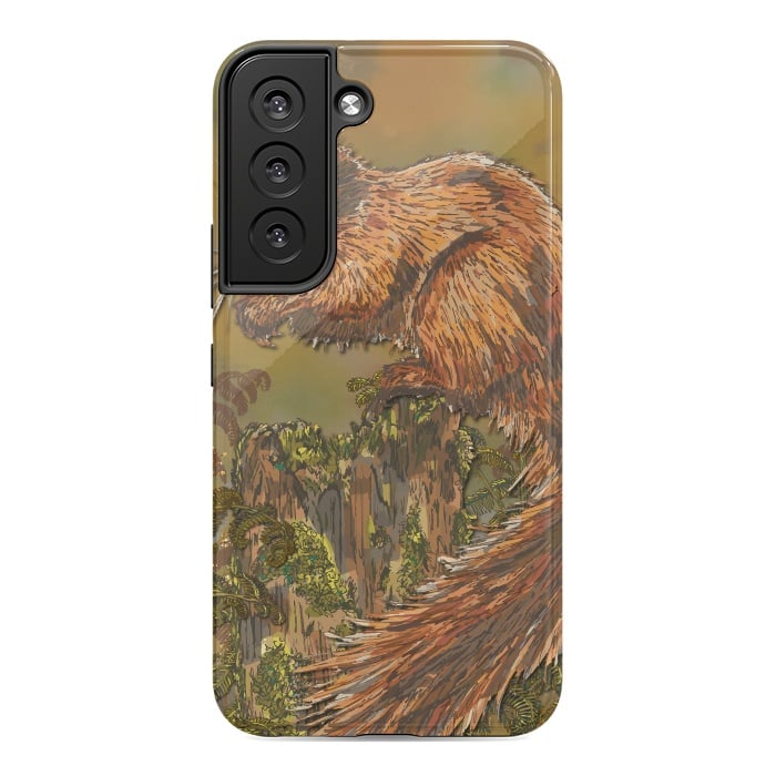 Galaxy S22 StrongFit September Squirrel by Lotti Brown