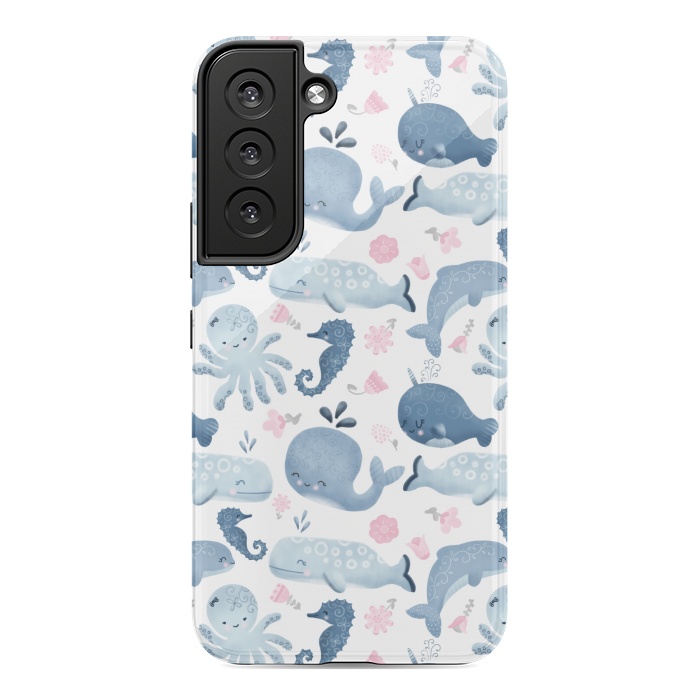 Galaxy S22 StrongFit Ocean Friends by Noonday Design