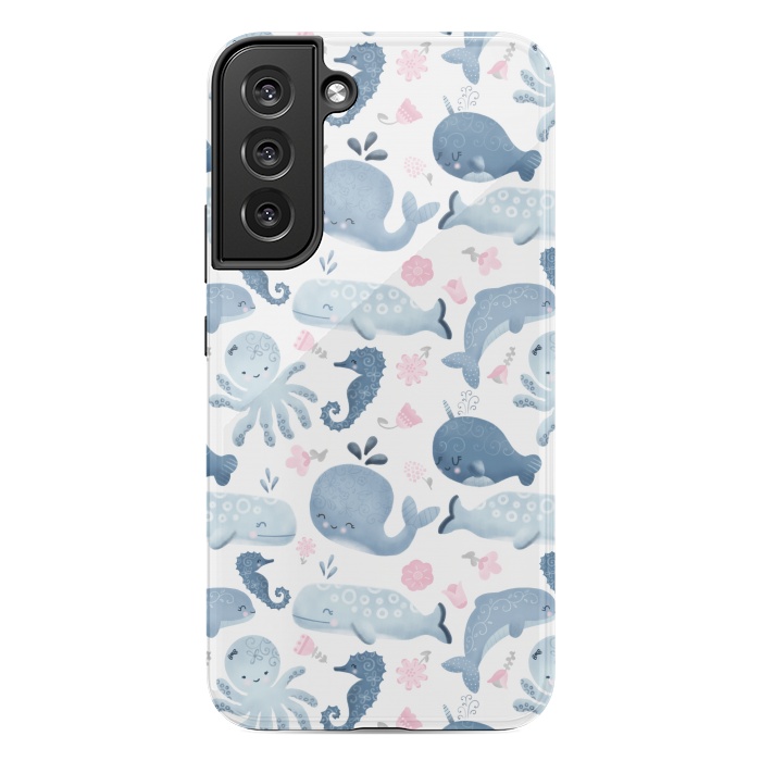 Galaxy S22 plus StrongFit Ocean Friends by Noonday Design