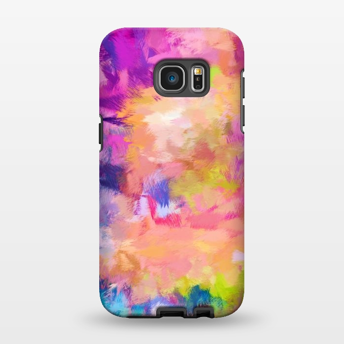Galaxy S7 EDGE StrongFit Painted Mood by Uma Prabhakar Gokhale