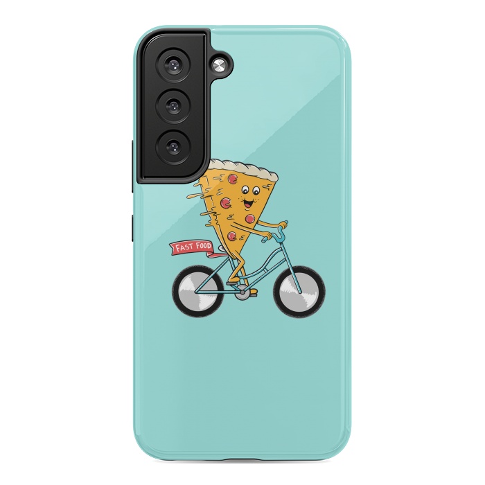 Galaxy S22 StrongFit Pizza Fast Food by Coffee Man
