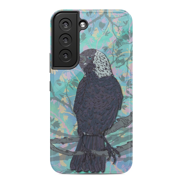 Galaxy S22 StrongFit Forever Jackdaw by Lotti Brown