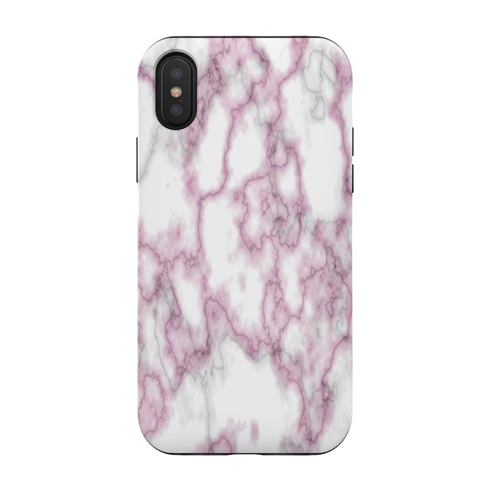 iPhone Xs / X StrongFit Pretty Marble by Martina