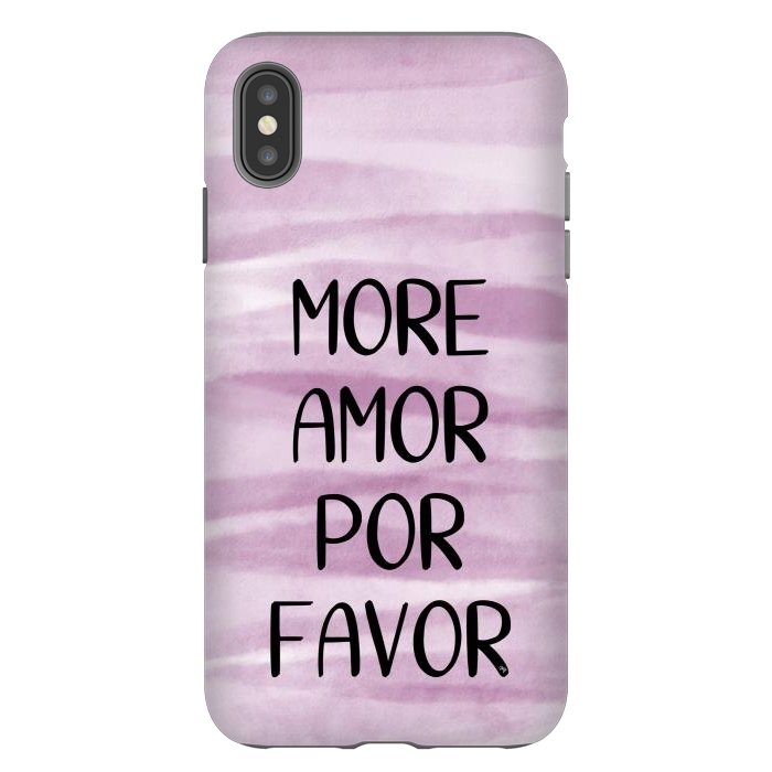 iPhone Xs Max StrongFit More Amor by Martina