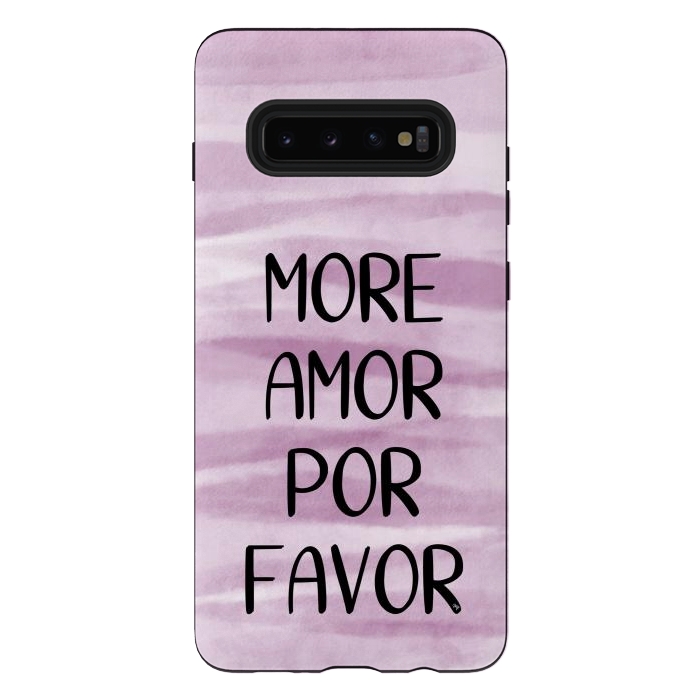 Galaxy S10 plus StrongFit More Amor by Martina