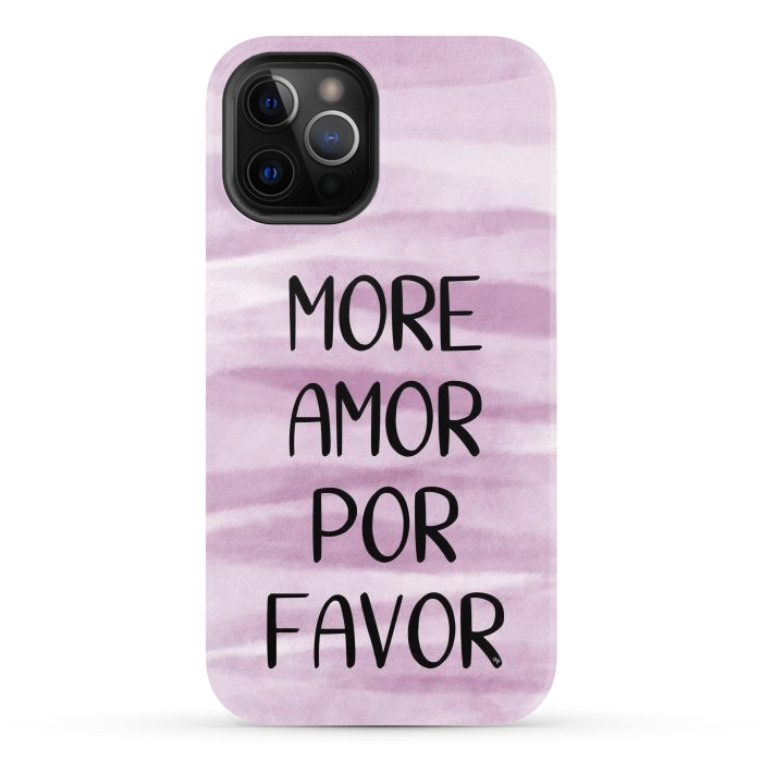 iPhone 12 Pro StrongFit More Amor by Martina