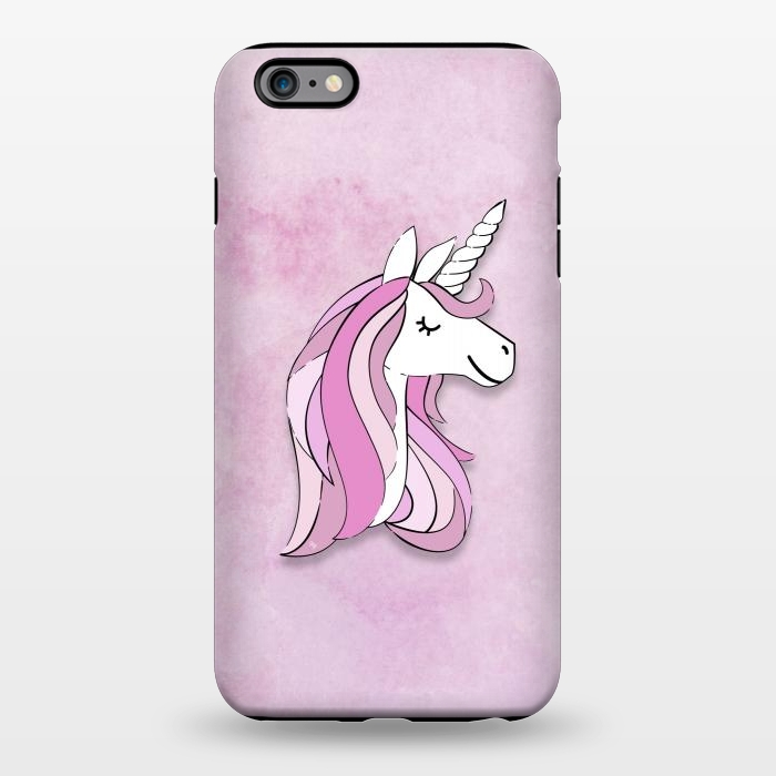 iPhone 6/6s plus StrongFit Cute Pink Unicorn by Martina