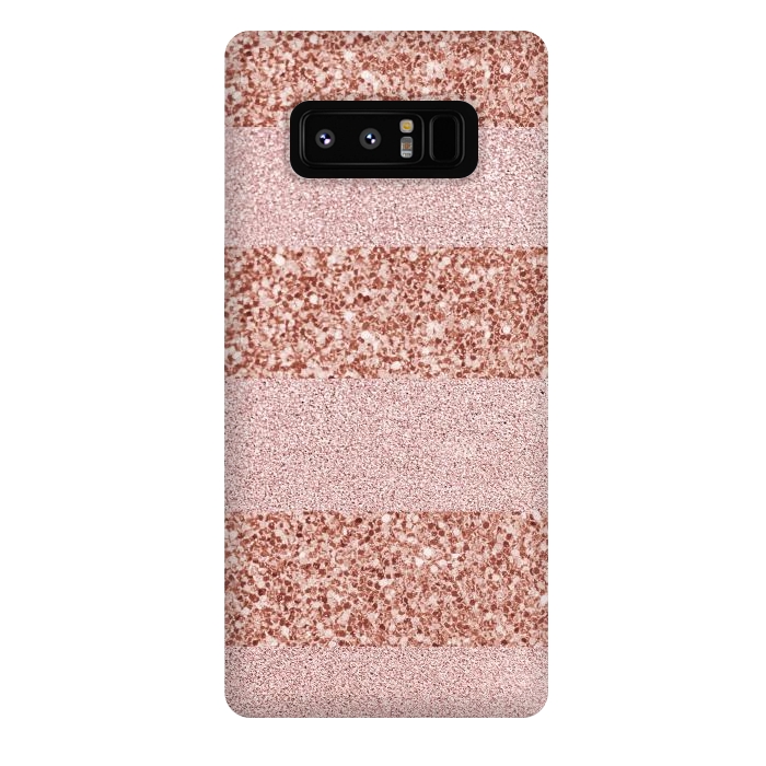 Galaxy Note 8 StrongFit Pink Deluxe Sparkles by Martina