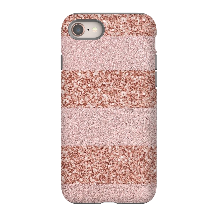 iPhone 8 StrongFit Pink Deluxe Sparkles by Martina