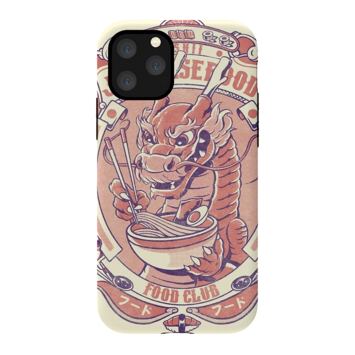 iPhone 11 Pro StrongFit Japanese Food Club by Ilustrata