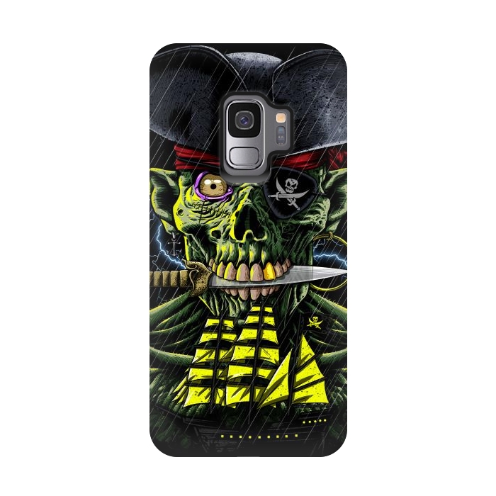 Galaxy S9 StrongFit Zombie Pirate  by Alberto