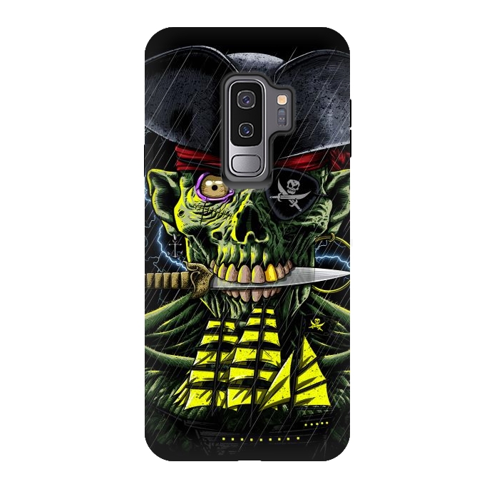 Galaxy S9 plus StrongFit Zombie Pirate  by Alberto