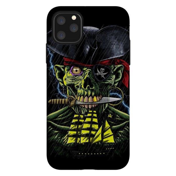 iPhone 11 Pro Max StrongFit Zombie Pirate  by Alberto