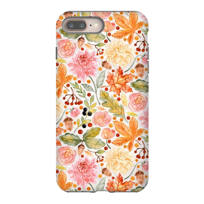 iPhone 7 plus StrongFit Autumn Garden by Tangerine-Tane