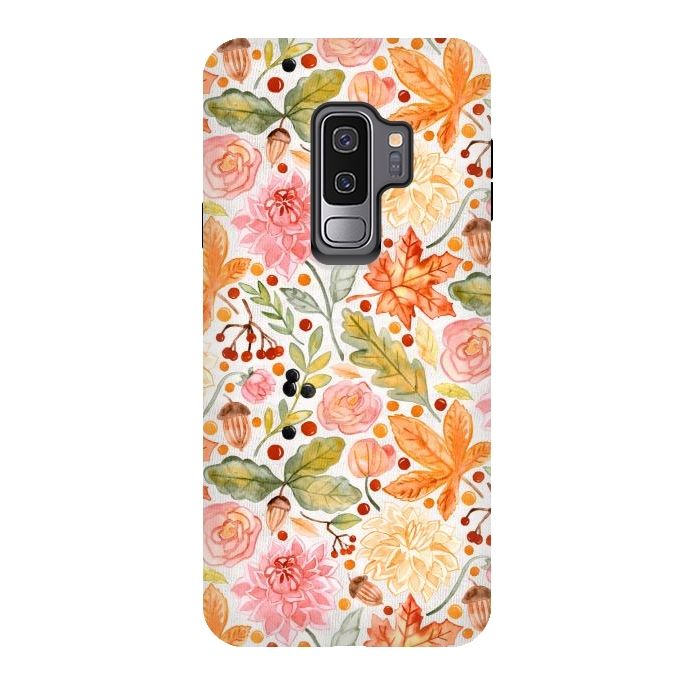 Galaxy S9 plus StrongFit Autumn Garden by Tangerine-Tane