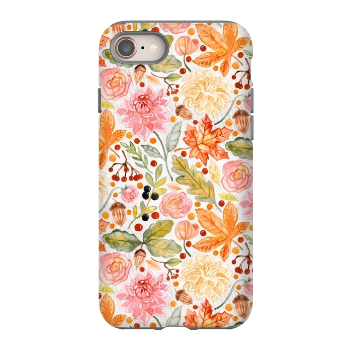 iPhone 8 StrongFit Autumn Garden by Tangerine-Tane