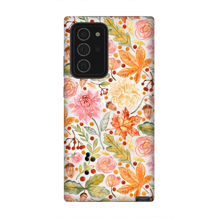 Galaxy Note 20 Ultra StrongFit Autumn Garden by Tangerine-Tane