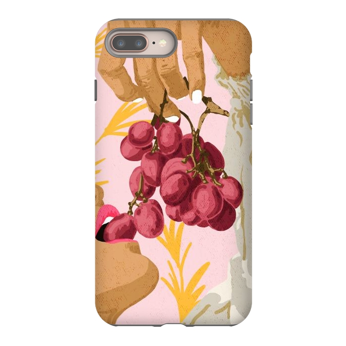 iPhone 7 plus StrongFit No Sour Grapes by Uma Prabhakar Gokhale