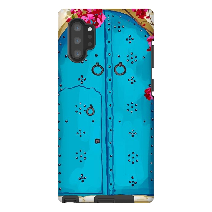 Galaxy Note 10 plus StrongFit Palace Door by Uma Prabhakar Gokhale