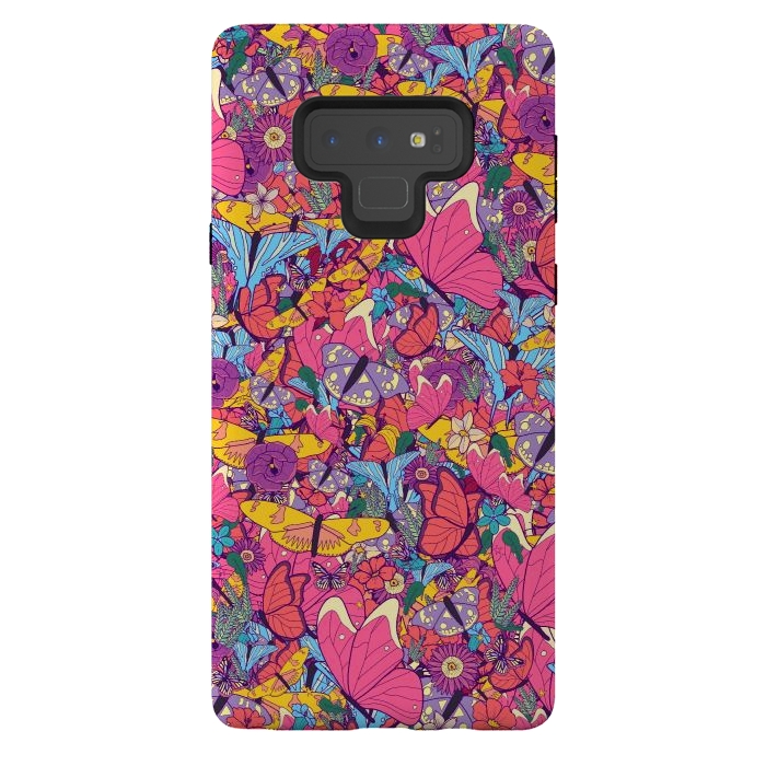 Galaxy Note 9 StrongFit Spring butterflies by Steve Wade (Swade)