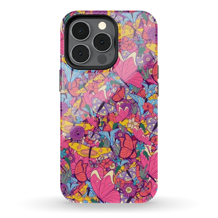 iPhone 13 pro StrongFit Spring butterflies by Steve Wade (Swade)