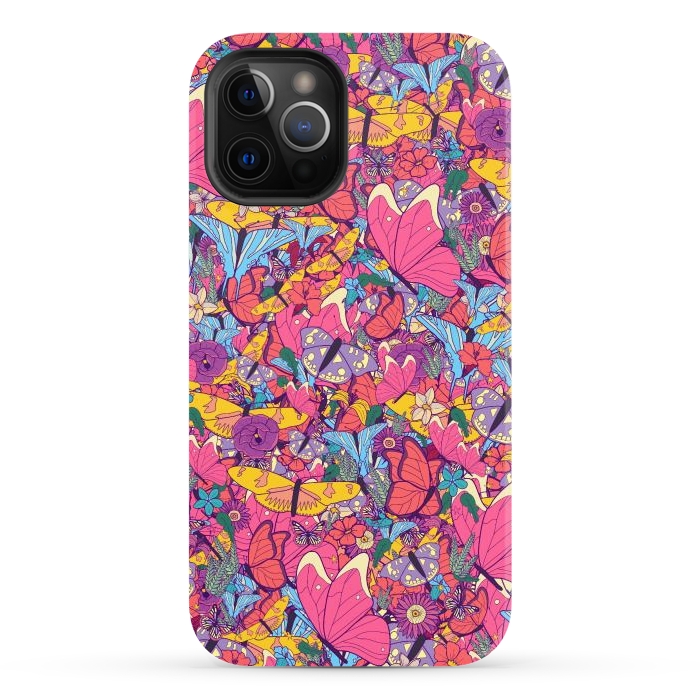 iPhone 12 Pro Max StrongFit Spring butterflies by Steve Wade (Swade)