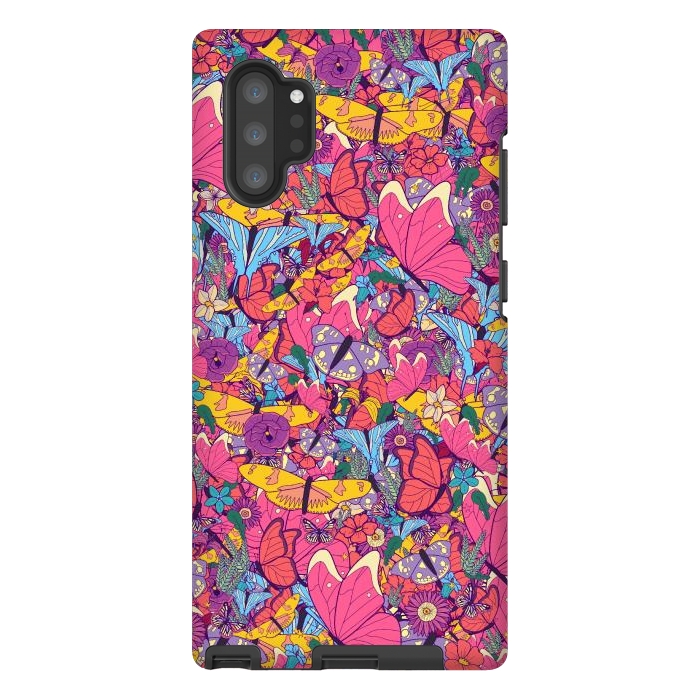 Galaxy Note 10 plus StrongFit Spring butterflies by Steve Wade (Swade)