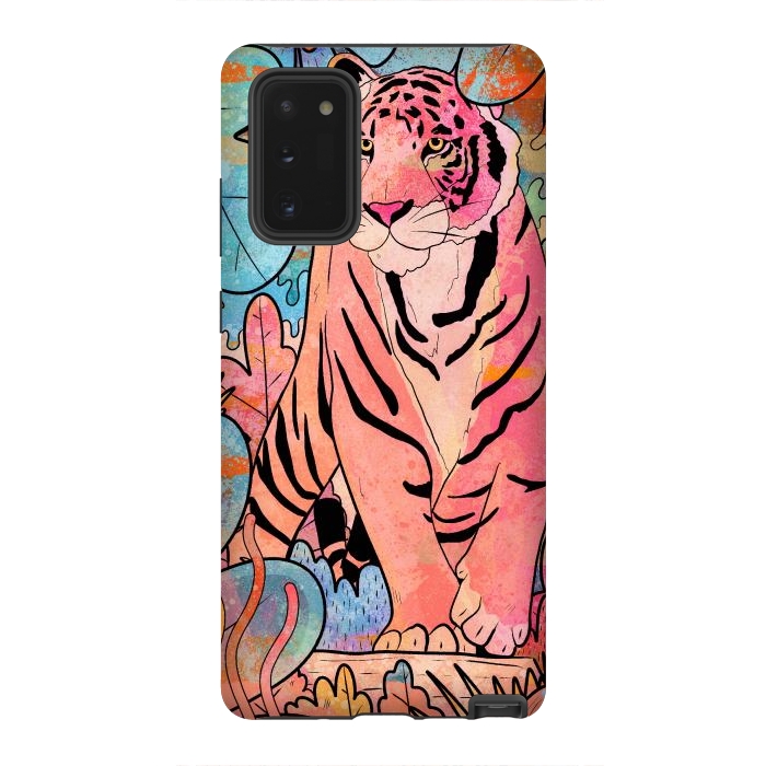 Galaxy Note 20 StrongFit The big tiger cat by Steve Wade (Swade)