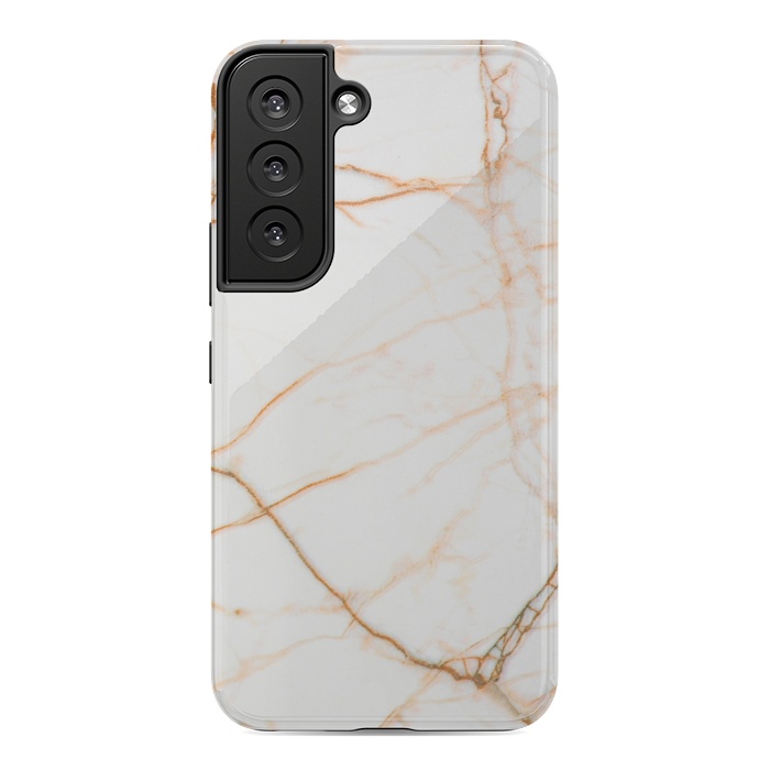 Galaxy S22 StrongFit Gold marble by Winston