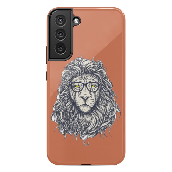 Galaxy S22 plus StrongFit Hipster Lion by Winston