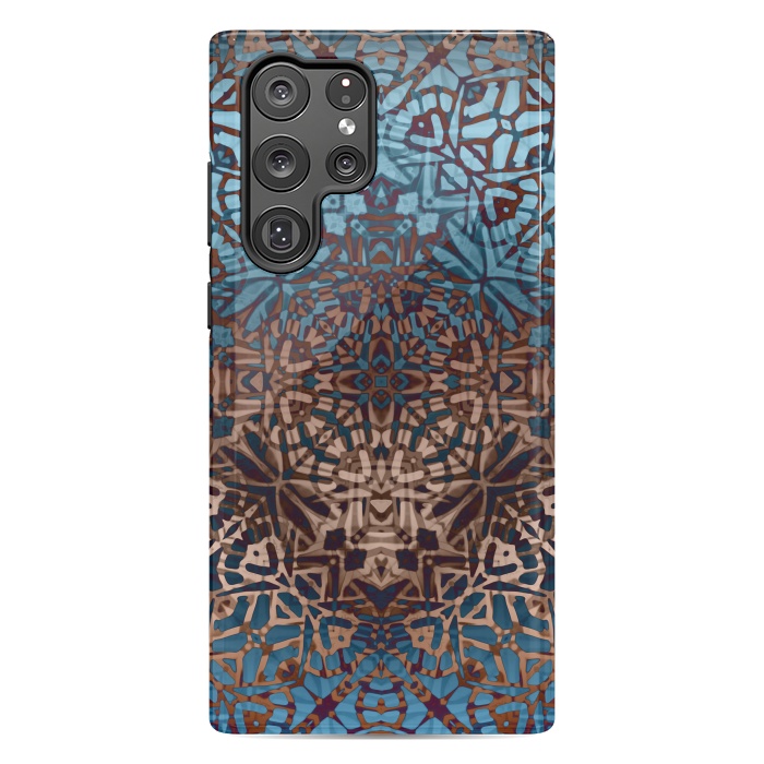Galaxy S22 Ultra StrongFit Ethnic Tribal Pattern G329 by Medusa GraphicArt