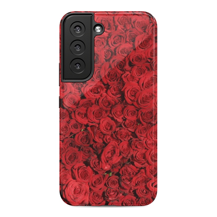 Galaxy S22 StrongFit Red Roses by Winston