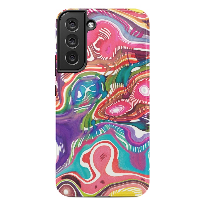 Galaxy S22 plus StrongFit Dreaming shapes by Ninola Design