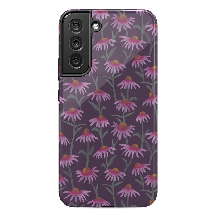 Galaxy S22 plus StrongFit Echinacea Flowers by Tishya Oedit