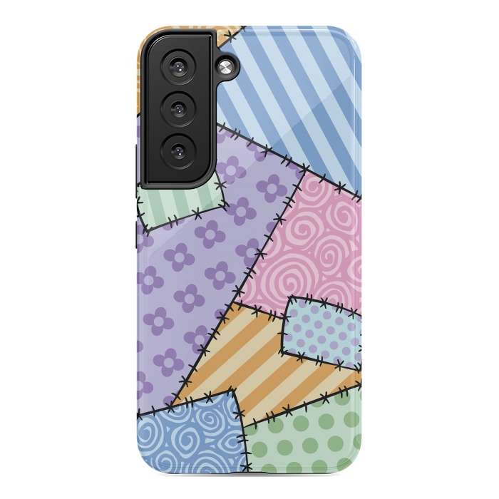 Galaxy S22 StrongFit Patchwork by Laura Nagel