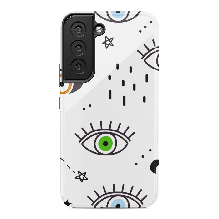 Galaxy S22 StrongFit evil eyes ii by haroulita