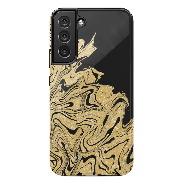 Galaxy S22 plus StrongFit Gold marble by Jms